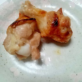 魚焼きグリルde！鶏手羽元塩焼き